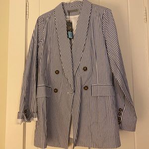 Striped Blazer